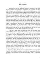 Tiểu luận triết học: Phát huy nhân tố con người trong quá trình CNHHĐH ở huyện Vĩnh Thạnh