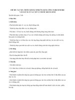 CHỦ ĐỀ: VAC XIN, THUỐC KHÁNG SINH,ỨNG DỤNG CÔNG NGHỆ SINH HỌC VÀO SẢN XUẤT VAC XIN VÀ THUỐC KHÁNG SINH