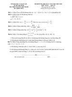 Đề thi HK2 Toán 10 năm 2018 – 2019 trường THPT Nguyễn Chí Thanh – TP HCM