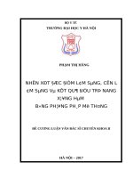 NHẬN xét đặc điểm lâm SÀNG, cận lâm SÀNG và kết QUẢ điều TRỊ NANG XƯƠNG hàm BẰNG PHƯƠNG PHÁP mở THÔNG 