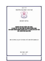 NGHIÊN cứu đặc điểm lâm SÀNG, VI SINH vật và TINH HINH đề KHÁNG KHÁNG SINH CUA BỆNH NHÂN NHIỄM KHUẨN HUYẾT tại KHOA hồi sức TÍCH cực, BỆNH VIỆN BẠCH MAI 