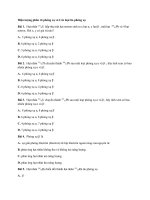 B070301 – hiện tượng phân rã phóng xạ và các loại tia phóng xạ 