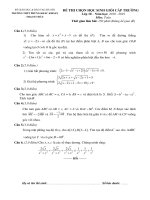 Đề thi HSG Toán 10 năm 2018 – 2019 trường Phùng Khắc Khoan – Hà Nội