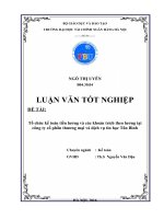 Tổ chức kế toán tiền lương và các khoản trích theo lương tại công ty cổ phần thương mại và dịch vụ tin học Tân Bình