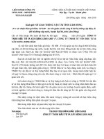 ĐƠN XIN CHỈ ĐỊNH THẦU