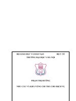 NHU cầu và KHẢ NĂNG CHI TRẢ CHO DỊCH vụ QUẢN lý TIÊM CHỦNG TRÊN THIẾT bị DI ĐỘNG tại PHÒNG TIÊM CHỦNG VIỆN YHDP và YTCC năm 2015 