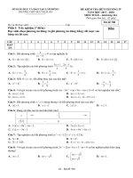  Đề kiểm tra Đại số 10 chương 4 năm 2017 – 2018 trường Bùi Thị Xuân – Lâm Đồng