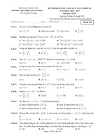 Đề thi khảo sát năng lực Toán 10 lần 1 năm 2018 – 2019 trường Triệu Quang Phục – Hưng Yên