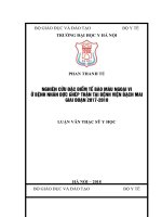 NGHIÊN cứu đặc điểm tế bào máu NGOẠI VI ở BỆNH NHÂN được GHÉP THẬN tại BỆNH VIỆN BẠCH MAI GIAI đoạn 2017 2018 