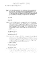 B020304 – bài toán khoảng cách trong trường giao thoa 