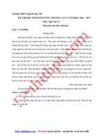 13 Đề thi HSG môn ngữ văn lớp 12 (PHẦN 1)- file word có lời giải chi tiết