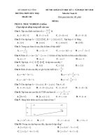  Đề thi khảo sát HK1 Toán 10 năm học 2017 – 2018 trường THPT Đức Thọ – Hà Tĩnh