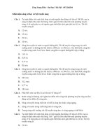 B020101 – khái niệm sóng cơ học và sự truyền sóng 