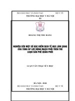 NGHIÊN cứu một số đặc điểm DỊCH tễ học lâm SÀNG của TĂNG áp lực ĐỘNG MẠCH PHỔI TRÊN TRẺ LOẠN sản PHẾ QUẢN PHỔI 