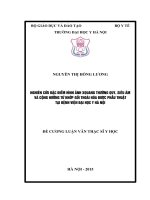 NGHIÊN cứu đặc điểm HÌNH ẢNH XQUANG THƯỜNG QUY, SIÊU âm  và CỘNG HƯỞNG từ KHỚP gối THOÁI hóa được PHẪU THUẬT tại BỆNH VIỆN đại học y hà nội 