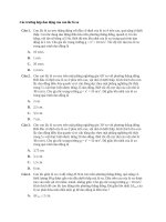 B011101 – các trường hợp dao động của con lắc lò xo 