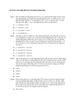 B011103 – con lắc lò xo dao động điều hòa trên phương thẳng đứng 