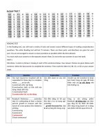 Đáp án + Giải thích chi tiết TOEIC Economy RC 1000 Volume 5 TEST 1