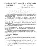 ke hoạch GD  lay trẻ làm trung tam mới