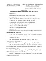 biên bản họp PHHS lớp 6 năm học 2019 2020