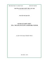 đánh giá kiến trúc tòa nhà keangnam landmark tower 