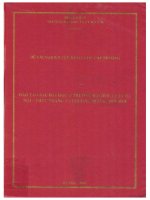 Đào tạo sau đại học ở trường Đại học Luật Hà Nội - Thực trạng và phương hướng đổi mới