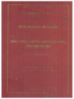 Quản lý hành chính nhà nước về môi trường ở Việt Nam hiện nay