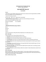 Hợp đồng mẫu tiền gửi 