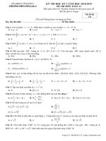 Đề thi HK2 Toán 12 năm học 2018 – 2019 trường THPT Yên Lạc 2 – Vĩnh Phúc