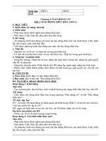 Bài soạn Vật lý học kỳ 1 lớp 12 theo hướng phát triển năng lực học sinh