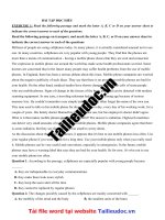 38  bài tập đọc HIỂU (247 câu)  từ đề cô PHAN điệu image marked image marked 