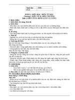 Bài soạn Vật lý 11 học kỳ 1 theo hướng phát triển năng lực học sinh.