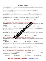 18 câu sửa lỗi SAI từ đề cô QUỲNH TRANG MOON image marked image marked 