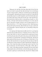 Nghiên cứu ứng dụng kỹ thuật strip assay và cộng hưởng từ trong chẩn đoán và theo dõi điều trị bệnh thalassemia 