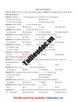 157 câu NGỮ PHÁP từ đề các sở GIÁO dục đào tạo image marked image marked 