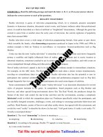 32 bài tập đọc HIỂU (240 câu)từ đề THẦY bùi văn VINH image marked image marked 