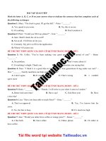 12 câu  GIAO TIẾP từ đề cô QUỲNH TRANG MOON  image marked image marked 