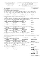 Đề thi môn Hóa THPT Quốc gia 2018 của Bộ GDĐT mã đề 214