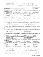 Đề thi môn GDCD THPT Quốc gia 2018 của Bộ GDĐT mã đề 302