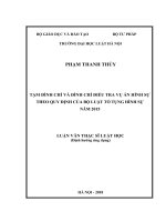 Tạm đình chỉ và đình chỉ điều tra vụ án hình sự theo quy định của Bộ luật Tố tụng hình sự năm 2015