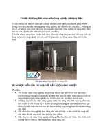 7 bước sử dụng nồi nấu rượu công nghiệp sử dụng điện