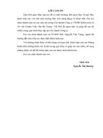 NGHIÊN cứu CÔNG tác tạo ĐỘNG lực CHO NHÂN VIÊN tại CHI NHÁNH CÔNG TY TNHH KIỂM TOÁN và tư vấn CHUẨN VIỆT, HAI bà TRƯNG, hà nội