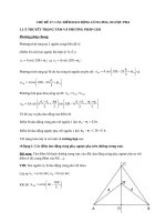 Vật lý 12: Các điểm dao động cùng pha, ngược pha