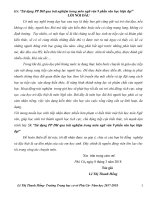 Sáng kiến kinh nghiệm Hoạt đọng trải nghiệm môn Ngữ văn lớp 8