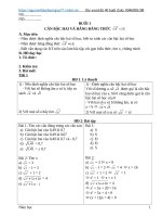 GIÁO án dạy THÊM TOÁN 9 