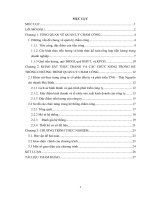 Xây dựng chương trình quản lý chấm công cho công ty cổ phần đầu tư và thương mại TNG Thái Nguyên chi nhánh Phú Bình