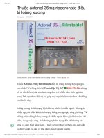 Thuoc actonel 35mg risedronate  Thuốc đặc trị 247