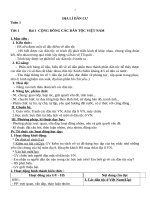 Giáo án địa 9 phát triển năng lực