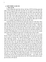 Nghiên cứu hệ thống bài tập phát triển thể lực cho vận động viên karatedo đội tuyển trẻ quốc gia 