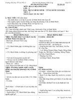 KẾ HOẠCH dạy học địa lí địa PHƯƠNG lớp 4   tiết 2 